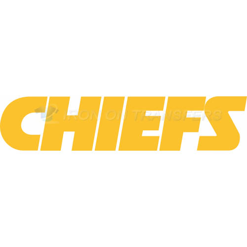 Kansas City Chiefs Iron-on Stickers (Heat Transfers)NO.567